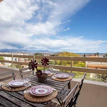 Vue Mer, Terrasse Et Parking Prive Antibes Buitenkant foto
